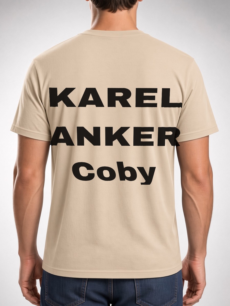 Karel Anker Coby, achterkant